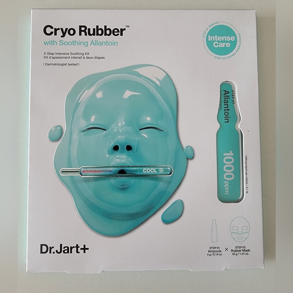 Dr.Jart+ Cryo Rubber with Soothing Allantoin 2 step intensive soothing kit